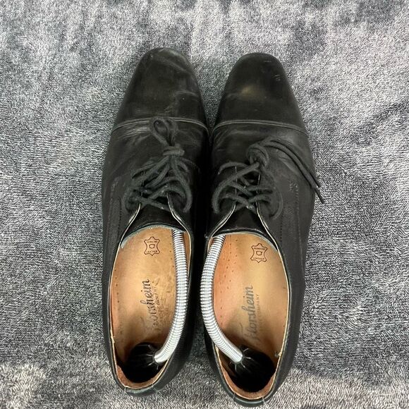Florsheim Men\'s Postino Cap Toe Oxford Black Smooth size 10 main image 4